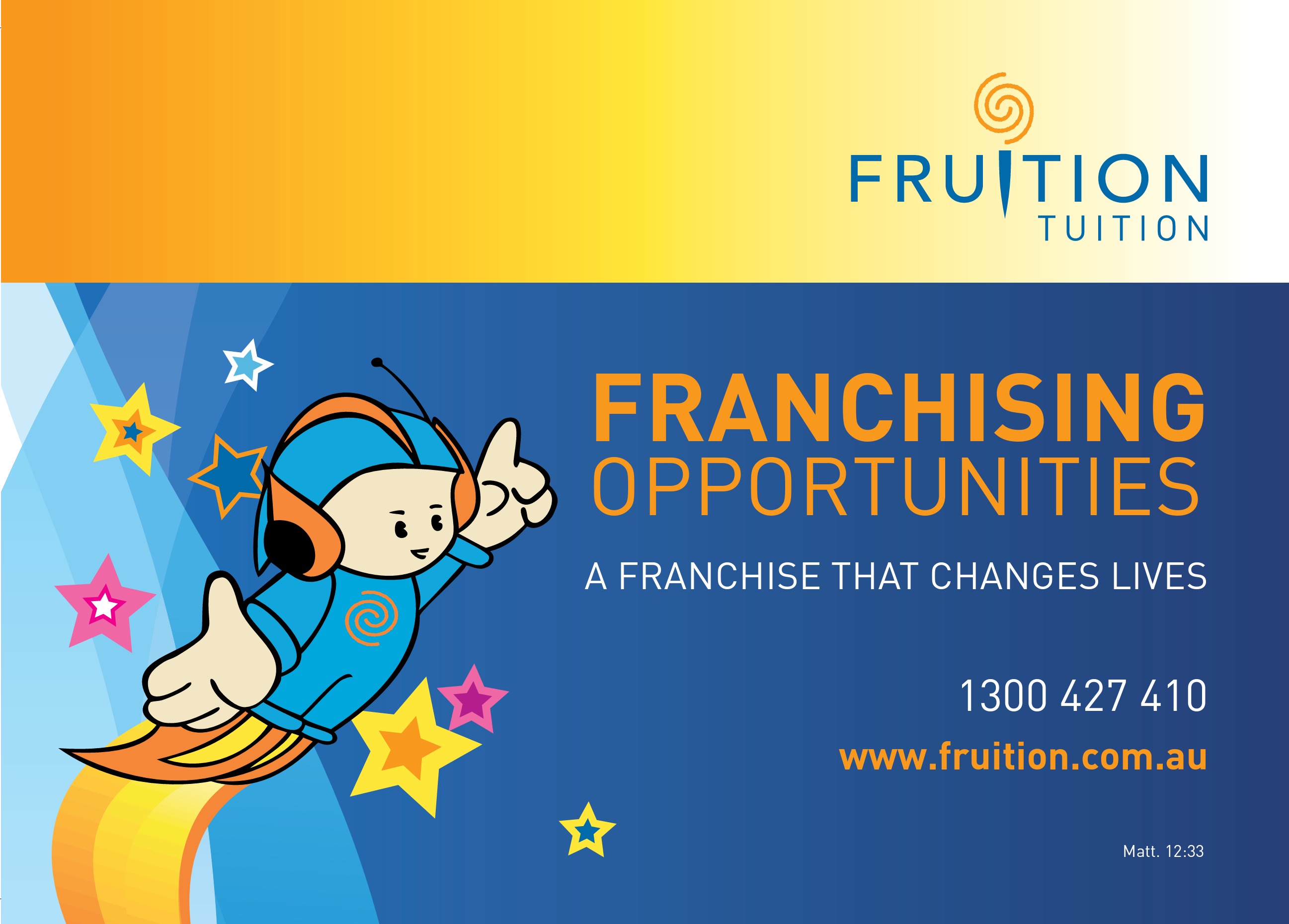 Franchise Opportunities Fruition Tuition