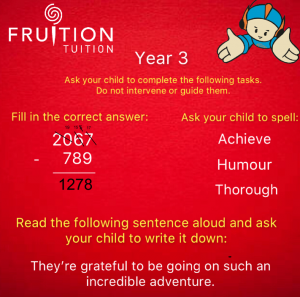 Year 3 Study Program